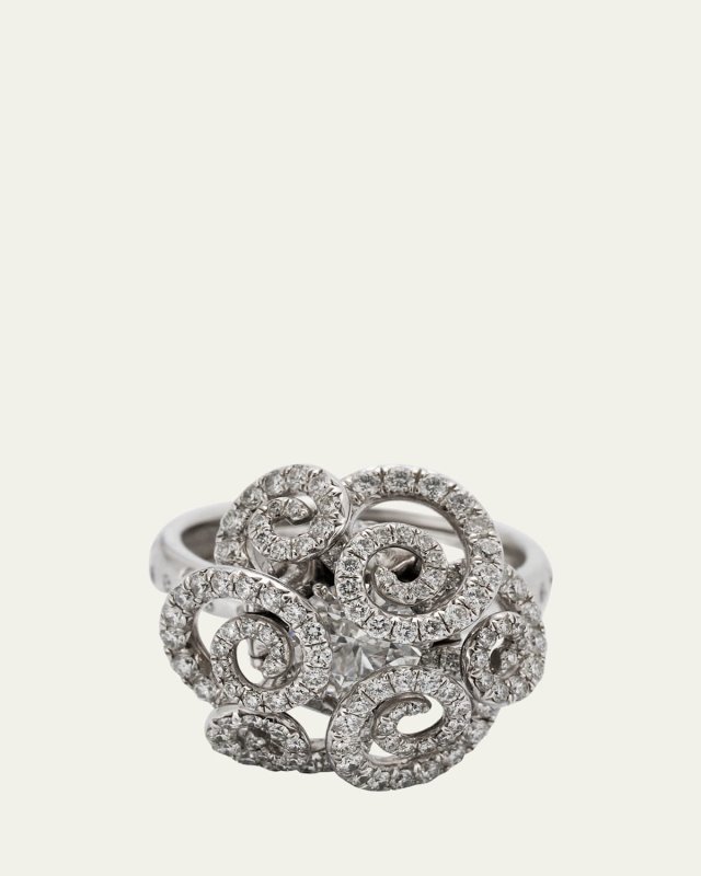 Diamond Mini Spiral Reveal Ring